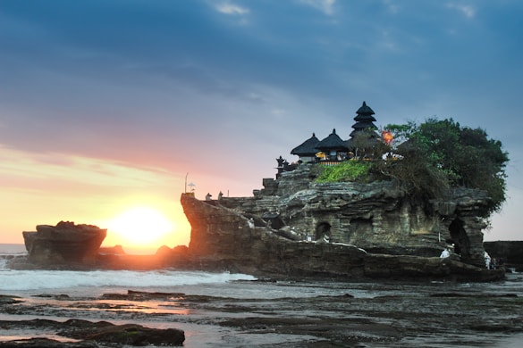 Adventure around bali village