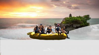 Tur Rafting dan Tanah Lot